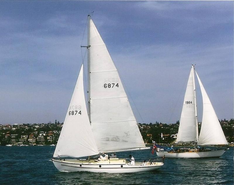 THARA racing with Sydney Amateur Sailing Club in 2012