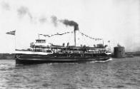 BARAGOOLA on Sydney Harbour, probably on its trials held on 11th August 1922.