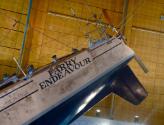 Close up of the wear and tear on PARRY ENDEAVOUR