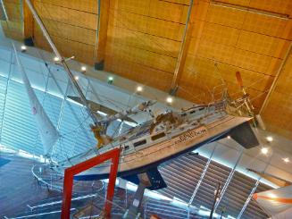 Curran's design PARRY ENDEAVOUR on display at the Western Australian Maritime Museum