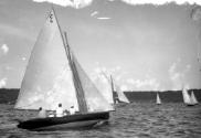 CHERRYTOO racing in the first Forster Cup on Sydney Harbour in 1922