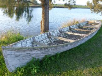 The Flood Boat showing its original condition