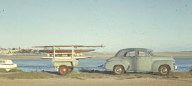 On the road in the 1960s and either Caloundra or Maroochydore