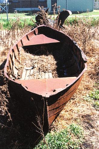 The Emmaville Flood boat in 2001