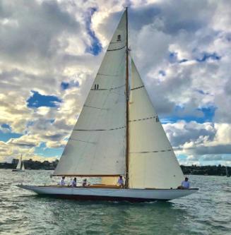DEFIANCE sailing well on Sydney Harbour early 2018
