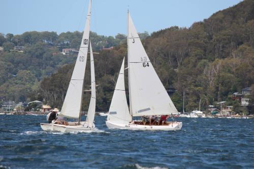 CORELLA racing on Pittwater