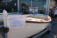 Seaspray Too on display at the Australian Wooden Boat Festival