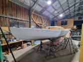 Undine at the Wooden Boat Centre Franklin Tasmania 2023