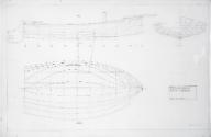 Lines Plan of BRITANNIA , drawn D Payne  1989, from dimensions and details taken from the exist…