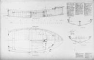 Construction and layout plan of BRITANNIA , drawn D Payne 1989, based on details of the  existi…