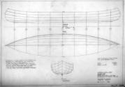 Lines plan of POD drawn 2000, D Payne.