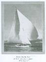 WINDWARD I under spinnaker in the 1930s, from the Australian Boating Annual 1936.