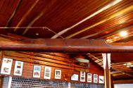 STAR OF AUSTRALIA in 2006, hanging up in the bar of the Marlow Rowing Club where it has been pr…