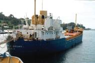 The collier STEPHEN BROWN now moored in Launceston as a training ship with the Australian Marit…