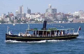 LADY HOPETOUN on an excursion on Sydney Harbour in 2005.