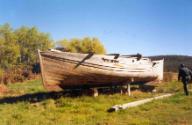 TERRA LINNA with subsequent modifications before restoration work to return the boat to its ori…