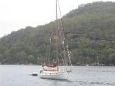 YUM SING on the Hawkesbury River, north of Sydney in 2007.
