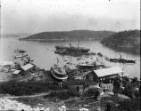 A rare image of Walter Reeks yard, with the Balmain New Ferry Company's first ferry THE LADY MA…