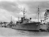 HMAS WHYALLA at Brisbane in March 1944.