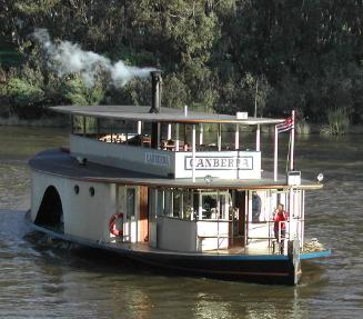 CANBERRA on the Murray River NSW in 2005