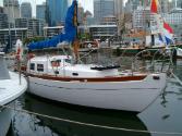 GALATEA-M at the 2005 Classic and Wooden Boat Festival at the ANMM. 