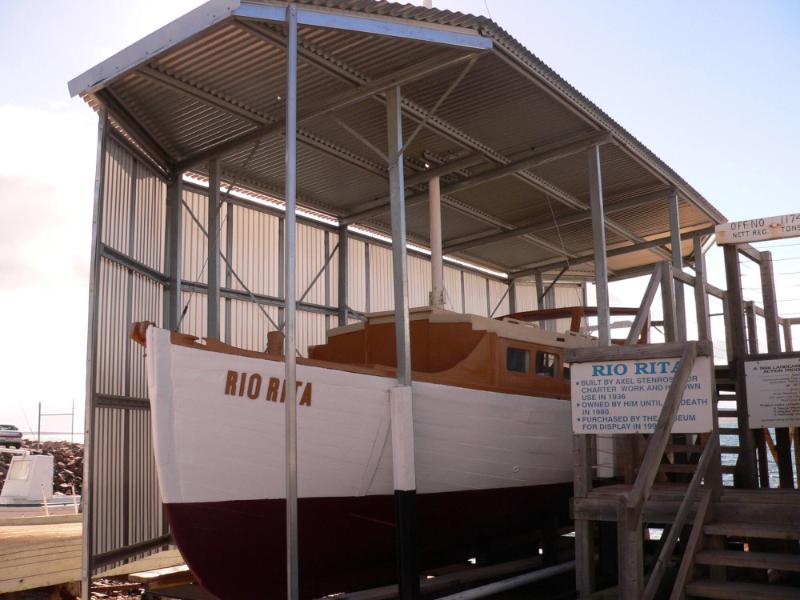 RIO-RITA is now on permanent display at the Axel Stenross Maritime Museum in South Australia.