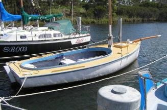 HEATHER  has the typical arrangement for a couta boat with an oval cockpit, chain hoist for the…