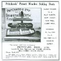 An advertisment for the range of folding craft made by Pritchards, published in Australian Moto…