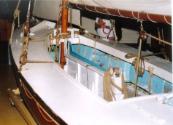 Cockpit view of MISS SANDGATE on display at the Queensland Maritime Museum