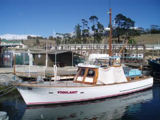 VIGILANT early in 2008 at Hobart Tasmania .