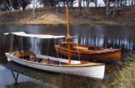 AMBER LEE in a quiet corner of the Murray River in 2007