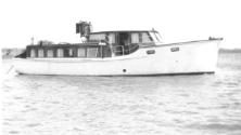 SHALIMAR on the Tamar River in the early 1940s.