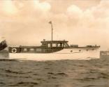 AVONITA just after it was launched in 1934 and undergoing trials on Sydney Harbour when its ori…