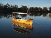A classic portrait of the launch CORMORANT, taken in 2008 whilst exploring part of the Murray R…
