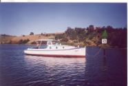 CORRYONG  in  1994 on the North Arm, Gippsland Lakes, Victoria.