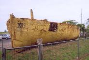Cane Punt No. 6 on display near Maclean NSW in 2008