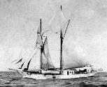 The pearling schooner ALADDIN, designed and built by Reeks in 1892 to 1893.