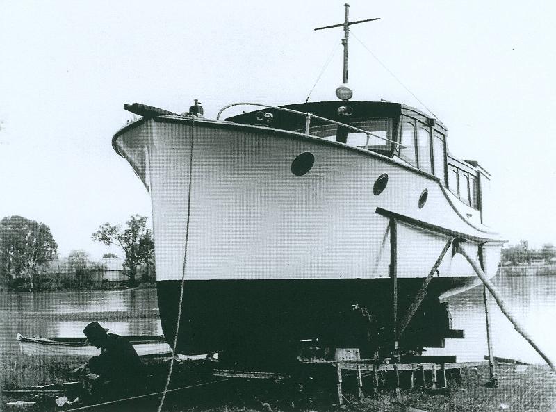 SIESTA  on a slipway in South Australia, date unknown