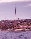 FAERIE moored on Sydney Harbour NSW in the early 1960s
