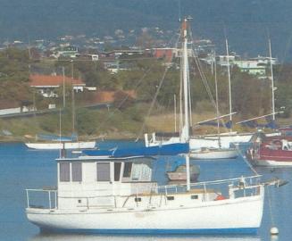 LADY DAPHNE in 2006 in Hobart Tasmania.