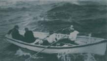 LOUISE or a close sister vessel serving as a pilot boat tender, date unknown