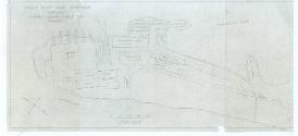 A plan of Green Point Naval Boatyard during World War II, drawn by Green Point draughstman Ken …