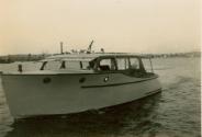 Another view of the 1950s craft, probably taken just off their shed. at Drummoyne