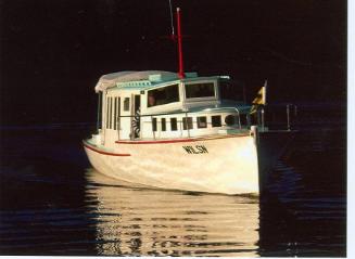 ALICE MAY in 2008 in the Hawkesbury River area of NSW