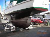 HINEMOA's keel arrangement