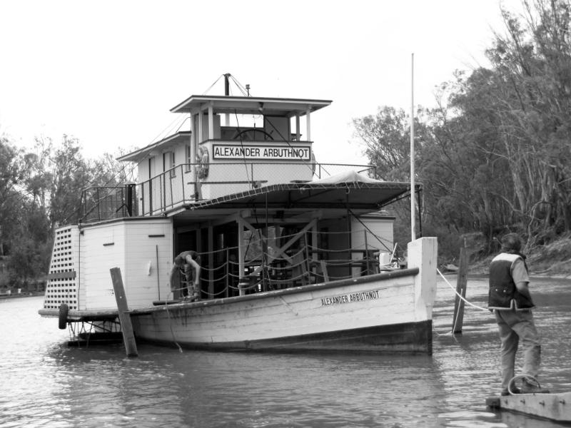 PS ALEXANDER ARBUTHNOT on the Murray River in 2006