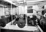 The original 1939 engine room arrangement