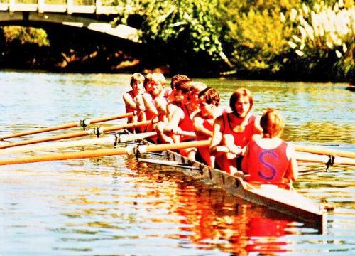 TOYOTA  training on the Torrens River SA  in 1982