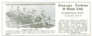 A 1930s advertisment for George Towns and Sons Ltd