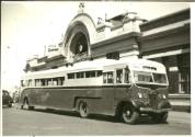 A Beam Transport Company semi trailer bus in 1950